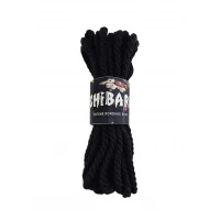 Бавовняна мотузка для шібарі Feral Feelings Shibari Rope, 8 м чорна — Переглянути зображення 1