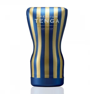 Мастурбатор Tenga Premium Soft Case Cup (м’яка подушечка), стискається