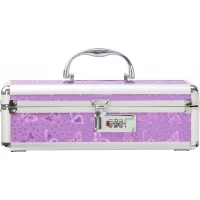 Кейс для зберігання секс-іграшок BMS Factory - The Toy Chest Lokable Vibrator Case Purple з кодовим — Переглянути зображення 1