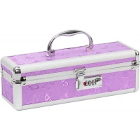 Кейс для зберігання секс-іграшок BMS Factory - The Toy Chest Lokable Vibrator Case Purple з кодовим — Переглянути зображення 2