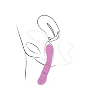 Вібратор Adrien Lastic Nyx 2.0 стимуляція точки G і входу в піхву, що перезаряджається — Переглянути зображення 4