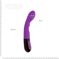 Вібратор Adrien Lastic Nyx 2.0 стимуляція точки G і входу в піхву, що перезаряджається — Переглянути зображення 2