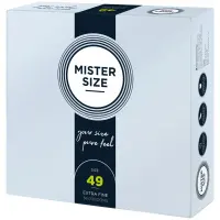 Презервативи Mister Size - pure feel - 49 (36 condoms), товщина 0,05 мм — Переглянути зображення 2