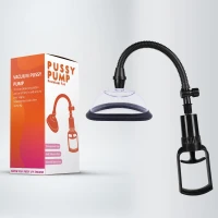 Вакуумна помпа для вульви Pussy Pump Premium Fun розмір S (11 см), механічний насос — Переглянути зображення 4