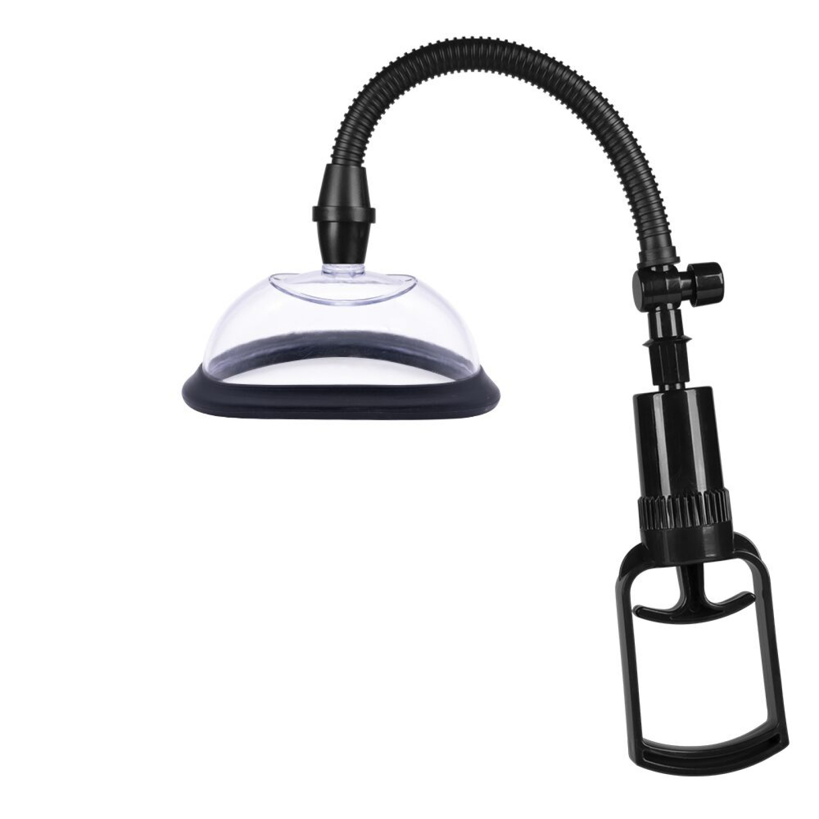 Вакуумная помпа для вульвы Pussy Pump Premium Fun размер S (11 см), механический насос