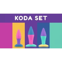 Набір анальних пробок PMV20 Koda – Butt Plug Set, діаметр 2,9 см, 3,9 см, 5 см — Переглянути зображення 6