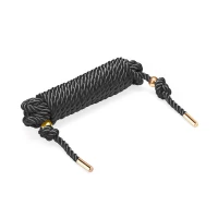 Мотузка для шибарі Liebe Seele Shibari 5M Rope Black, комбінований склад — Просмотреть изображение 1