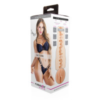 Мастурбатор Fleshlight Girls Sky Bri Celestial, зі зліпка вульви моделі, дуже ніжний