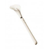 Роскошный вибромассажер Zalo – Calla Ivory White, двусторонний, 2 мотора