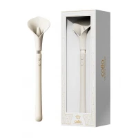 Розкішний вібромасажер Zalo – Calla Ivory White, двосторонній, 2 мотори — Переглянути зображення 8