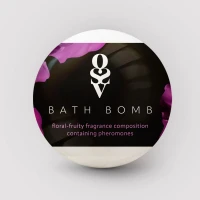 Бомбочка для ванни з феромонами Obsessive Bath bomb Floral - Fruity (100 г) — Переглянути зображення 2