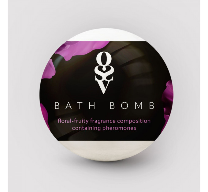 Бомбочка для ванни з феромонами Obsessive Bath bomb Floral - Fruity (100 г)