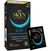 Безлатексні преміум-презервативи SKYN Elite Extra Lubricated 10 шт — Переглянути зображення 1