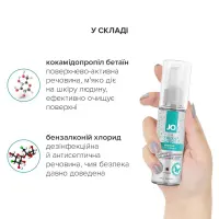 Засіб для чищення JO Fresh Scent Misting Toy Cleaner (60 мл) з ароматом свіжості — Переглянути зображення 4