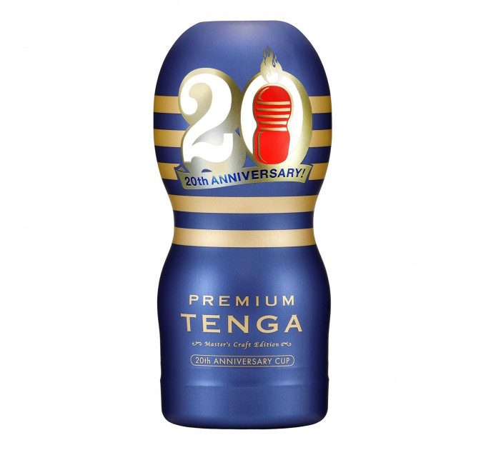 Мастурбатор Tenga Premium TENGA 20th Anniversary Cup, потужний вакуум, лімітована серія