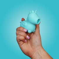 Вибратор-единорожка Unihorn – Mount'n Peak, ласкающий язычок — Просмотреть изображение 7