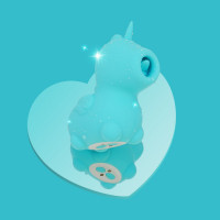 Вибратор-единорожка Unihorn – Mount'n Peak, ласкающий язычок — Просмотреть изображение 8