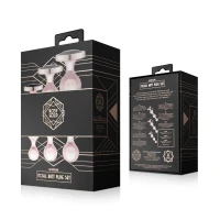 Набір анальних іграшок Rosy Gold - Metal Butt Plug Set 3 Pieces — Просмотреть изображение 11