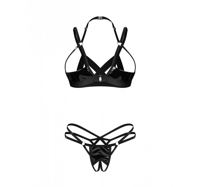 Комплект Obsessive Keira Lise 2-pcs crotchless set S/M