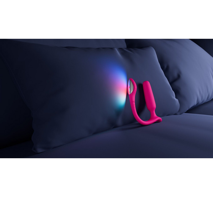 Анальна смарт-вібропробка Lovense Lush Anal, дуже потужна, LED-підсвічування