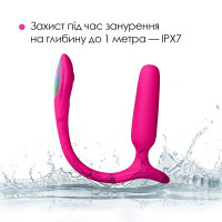 Анальна смарт-вібропробка Lovense Lush Anal, дуже потужна, LED-підсвічування — Переглянути зображення 10