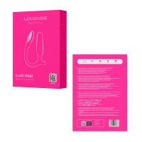 Анальна смарт-вібропробка Lovense Lush Anal, дуже потужна, LED-підсвічування — Переглянути зображення 12