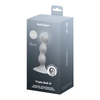 Анальний стимулятор-намистини Satisfyer Triple Ball-R Grey — Переглянути зображення 10