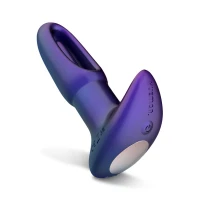 Анальна пробка з віброязичком Hueman - Voyager Butt Plug With Tapping — Переглянути зображення 4