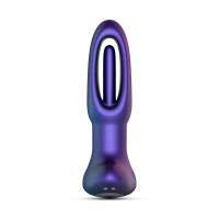 Анальная пробка с виброязычком Hueman - Voyager Butt Plug With Tapping — Просмотреть изображение 3