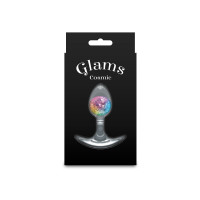 Анальная пробка NS Novelties Cosmic Glams - Small - Rainbow — Просмотреть изображение 4