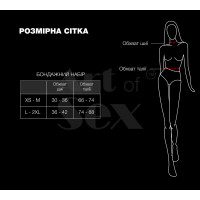 Бондажный набор Art of Sex - Shandy L-2XL, экокожа, черный — Просмотреть изображение 4