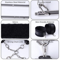 БДСМ-набір LOCKINK YEAHWOW Door Swing &amp; Leg Spreader Bondage set (м'яте паковання!!!) — Переглянути зображення 5