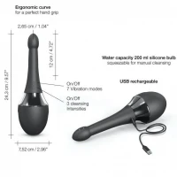 Автоматичний анальний душ-вібратор Dorcel Douche Mate Pro (м'яте паковання!!!) — Просмотреть изображение 6