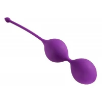 Вагінальні кульки Alive U-Tone Balls Purple, діаметр 3,5 см, вага 77 г — Просмотреть изображение 1