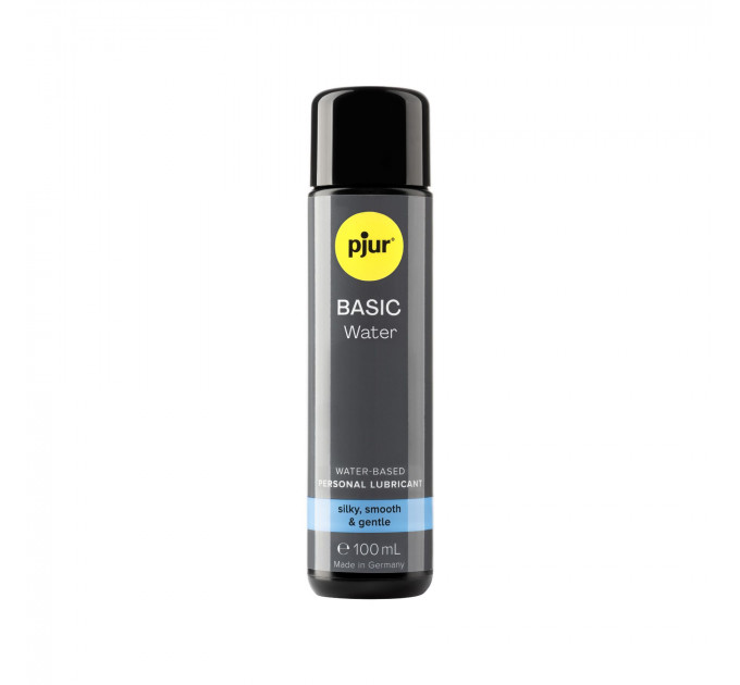 Лубрикант на водній основі pjur Basic Water 100 мл, ідеальна для новачків, найкраща ціна/якість