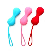 Вагінальні кульки Satisfyer Power Balls (3 пари), діаметр 3,4см, маса 60-76-92г, з кулькою всередині — Просмотреть изображение 2