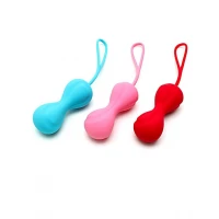 Вагінальні кульки Satisfyer Power Balls (3 пари), діаметр 3,4см, маса 60-76-92г, з кулькою всередині — Просмотреть изображение 3