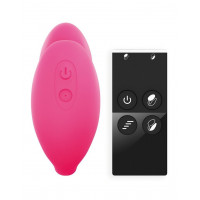 Виброяйцо с клиторальной стимуляцией Love To Love Wonderlove с пультом ДУ, можно под одежду
