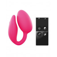 Виброяйцо с клиторальной стимуляцией Love To Love Wonderlove с пультом ДУ, можно под одежду
