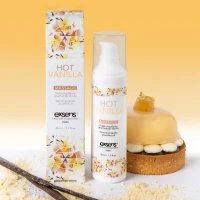 Масажна олія EXSENS Hot Vanilla 50мл розігрівальна, без цукру, без парабенів, їстівна — Переглянути зображення 6