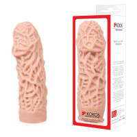 Насадка на член Kokos Extreme Sleeve ES.12 размер M, утолщающая, стимулирующий рельеф