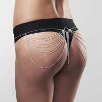 Цепочка трусики или лиф Bijoux Indiscrets Magnifique Waist Chain - silver, украшение на тело — Просмотреть изображение 7