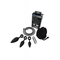 Набір анальних вібропробок Bathmate Anal Training Plugs VIBE, діаметр 2,5 см - 3,1см - 3,8см — Переглянути зображення 6