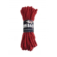Бавовняна мотузка для шібарі Feral Feelings Shibari Rope, 8 м червона — Просмотреть изображение 1