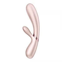 Смарт вібратор-кролик із підігрівом Satisfyer Hot Lover Nude — Переглянути зображення 1