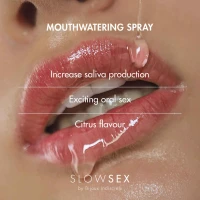 Спрей для посилення слиновиділення Bijoux Indiscrets Slow Sex Mouthwatering spray — Переглянути зображення 4