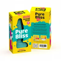Мило у формі пеніса Pure Bliss BIG Turquoise, крафтове мило-член, натуральне — Просмотреть изображение 7
