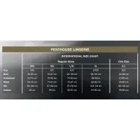 Трусики-бікіні Penthouse Catch Me L/XL White, мереживо, вузькі ремінці, вирізи на сідницях, бантик — Переглянути зображення 4