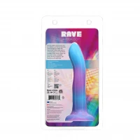Фалоімітатор, що світиться в темряві, ADDICTION Rave 8″ Glow in the Dark Dildo Blue Purple, 20,3 см — Переглянути зображення 9