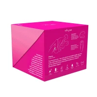 Смарт-вібратор для пар We-Vibe Chorus Cosmic Pink, сенсорне керування вібраціями стисненням пульта — Переглянути зображення 11